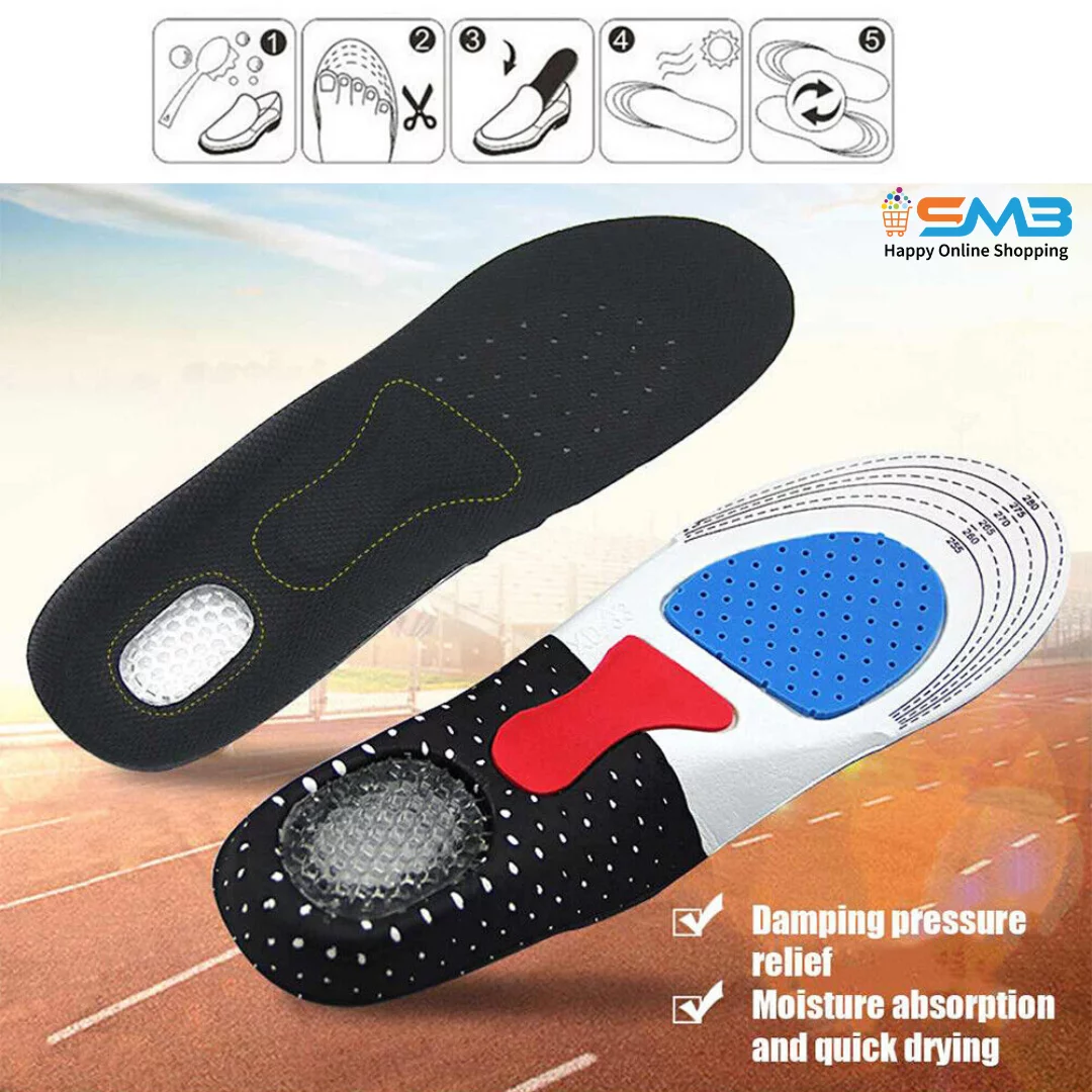 High-Quality Comfortable & Anti-slip Sports Shoe Insole for Men and Women. Buy Insole Best Price in Online at Shopnomarket.com.bd