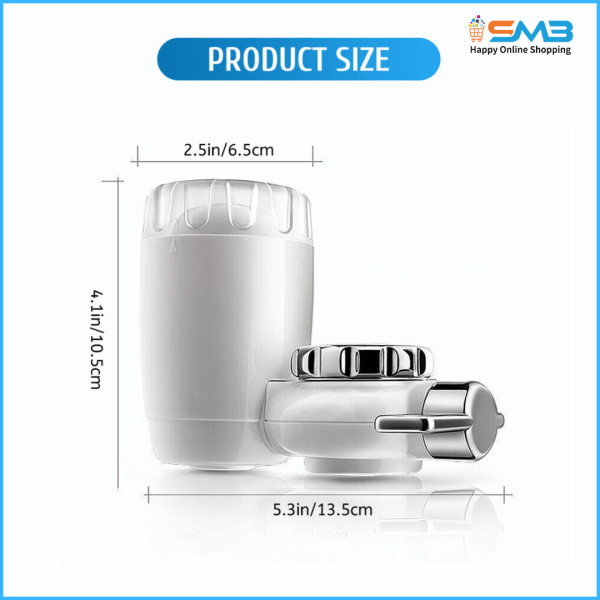 Kitchen Tap Water Purifier Filter, Suitable For：Kitchen Faucet, Home Faucet, Bathroom lowest price water filter in Bangladesh at Shopnomarket.com