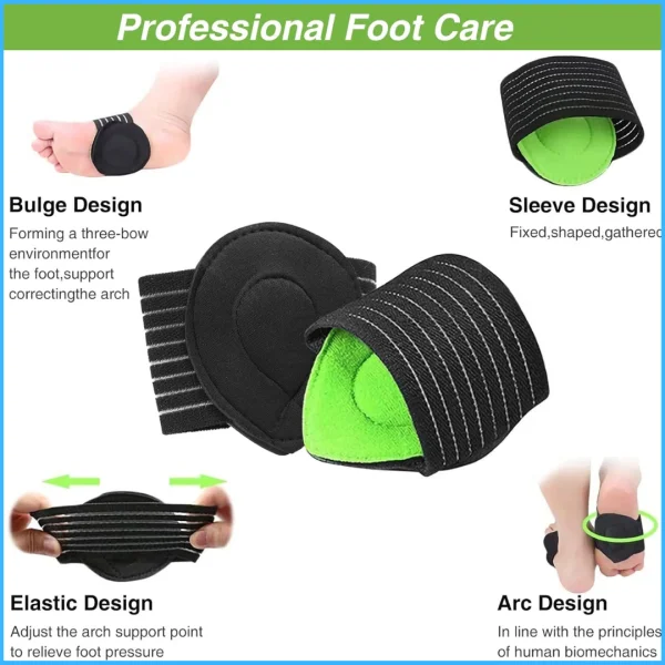 Arch Support Foot Care for Men and Women Free Size