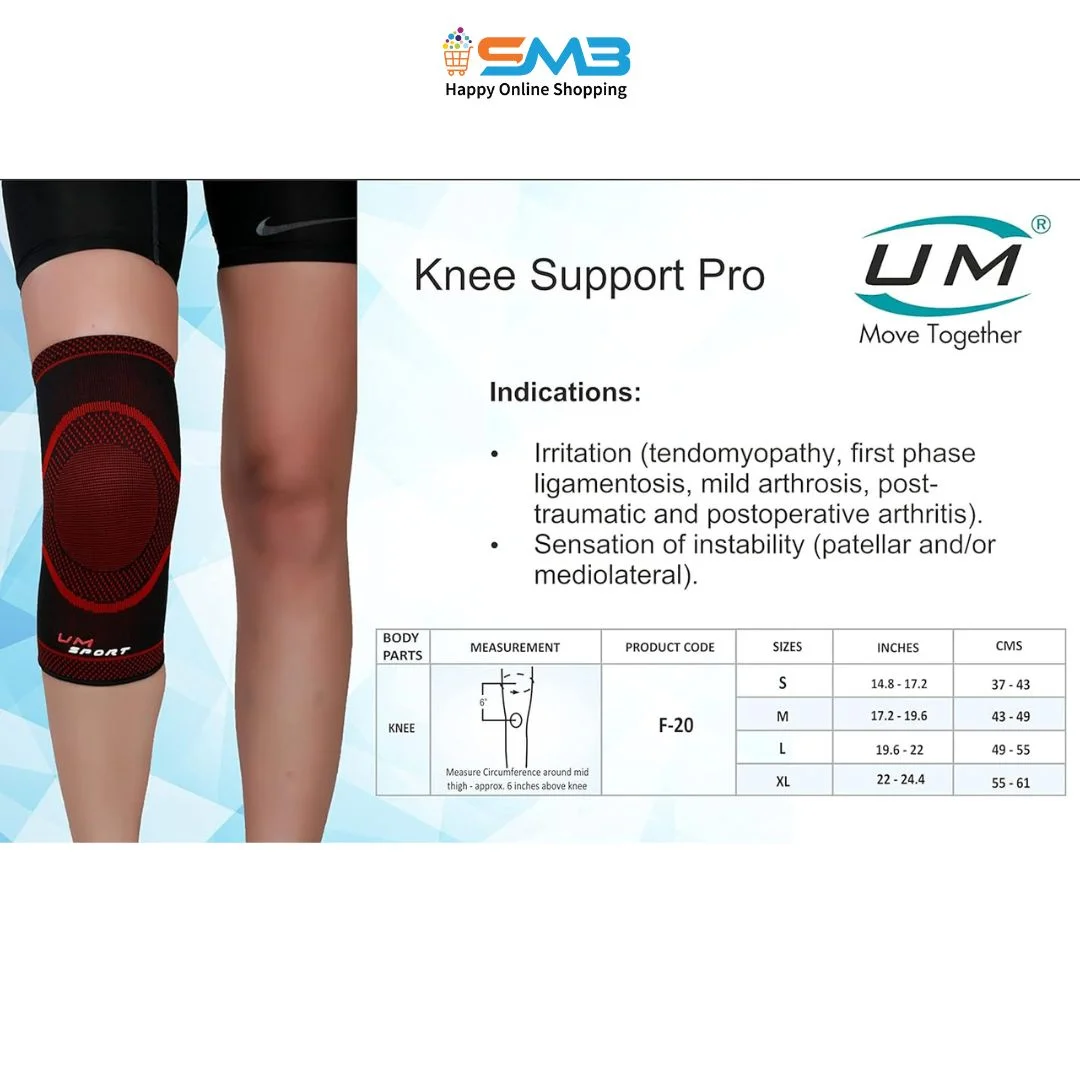 UM Knee Support for Knee Pain, Knee Injuries - Image 3