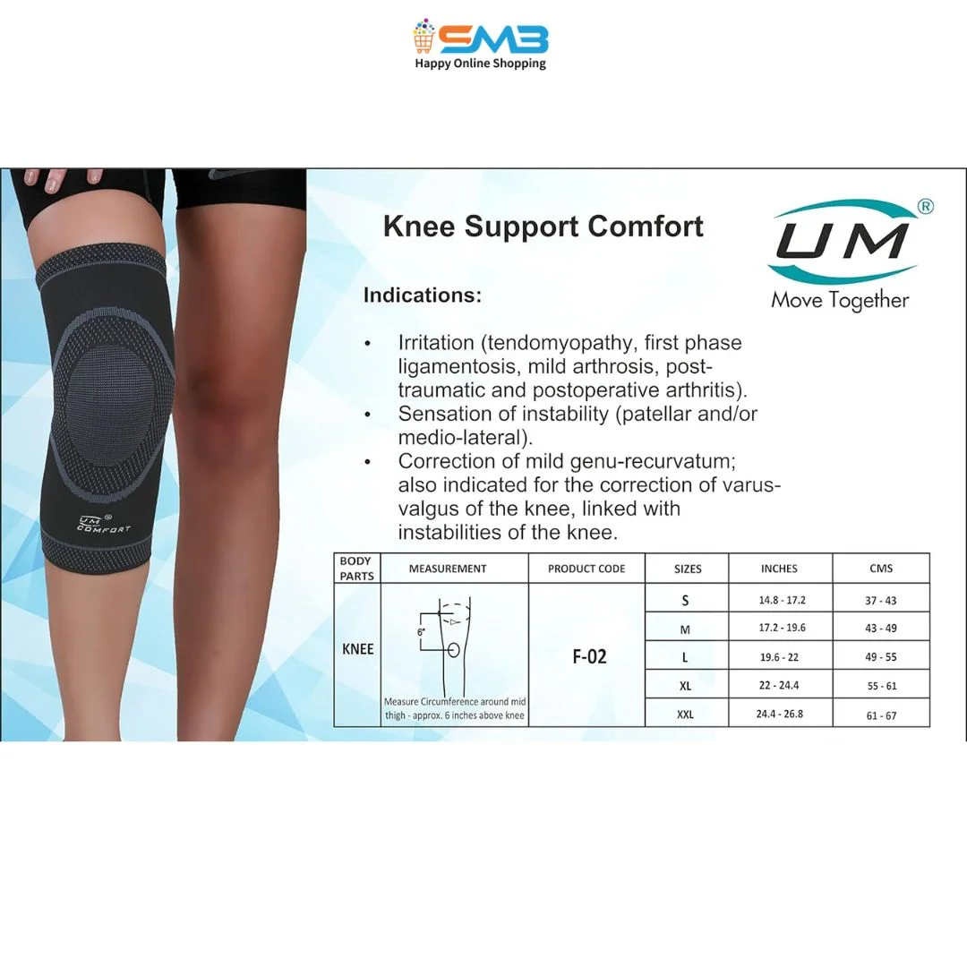 UM Knee Support for Knee Pain, Knee Injuries - Image 7