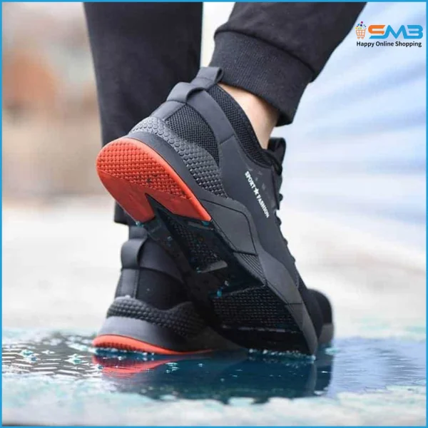 Anti Skid Safety Shoe for Man Construction Site