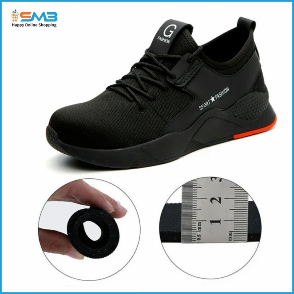 Anti Skid Safety Shoe for Man Construction Site