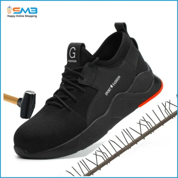 Anti Skid Safety Shoe for Man Construction Site