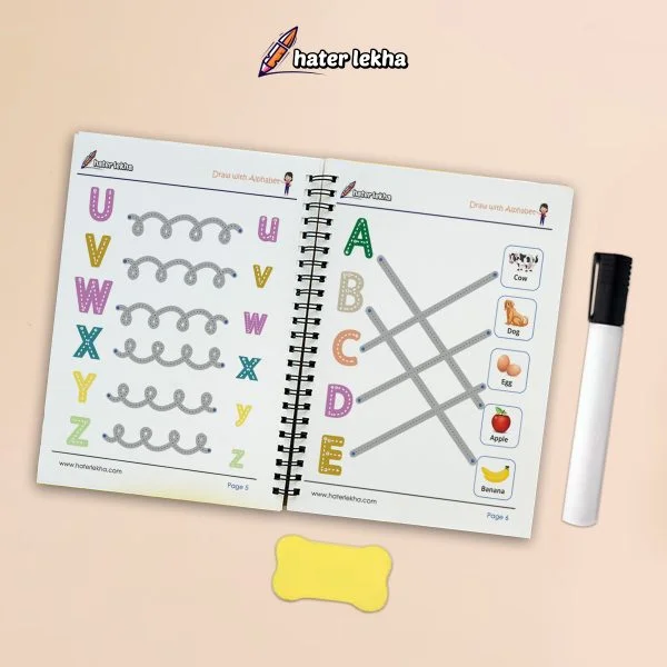 5pcs Handwriting Book with Draw & Learn Book- Combo Offer - Image 8