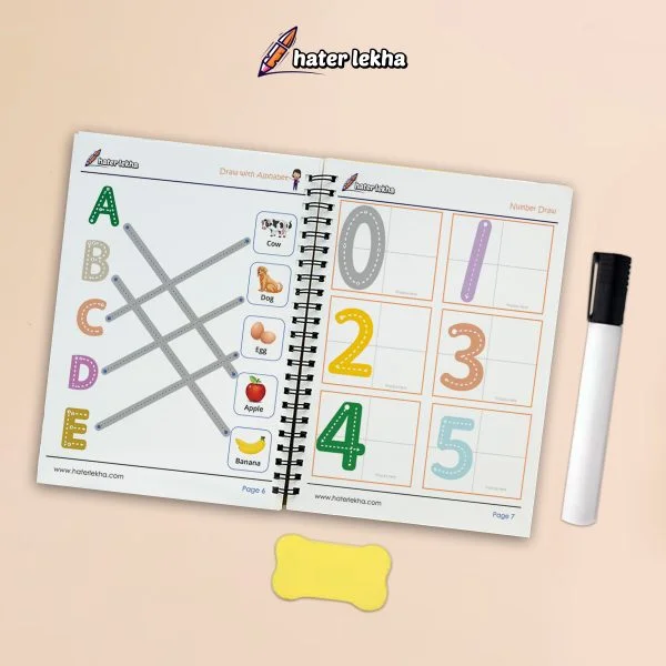 5pcs Handwriting Book with Draw & Learn Book- Combo Offer - Image 7