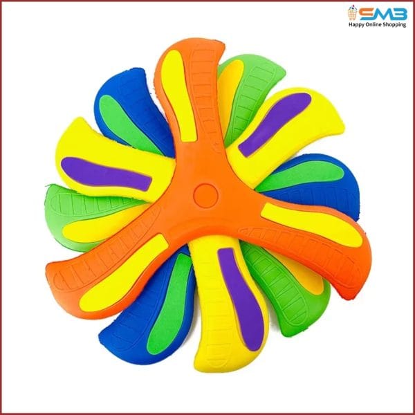 Kids Boomerang Soft Three-leaf Cross Interactive Outdoor Toys | ShopnoMarket BD