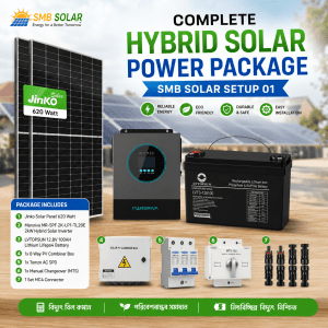 SMB Hybrid 1200W Solar Power Package ( Solar Setup - 01)